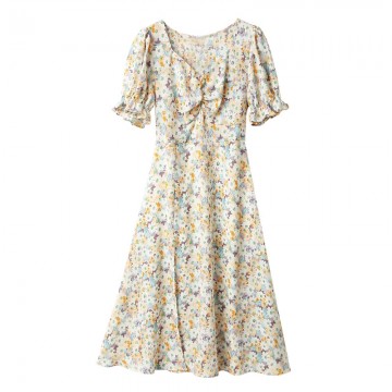 2022 Chiffon floral dress